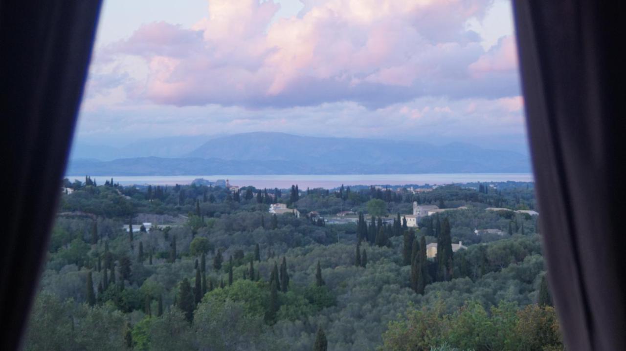 Corfu Quality Suite, Tranquility, Mountain & Sea Views Agios Gordios  Exteriér fotografie