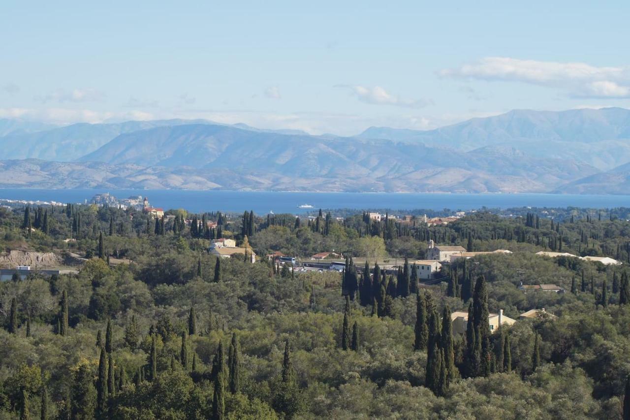 Corfu Quality Suite, Tranquility, Mountain & Sea Views Agios Gordios  Exteriér fotografie